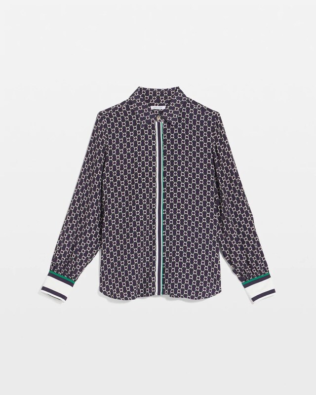 Faux Silk Twill Shirt - image 5